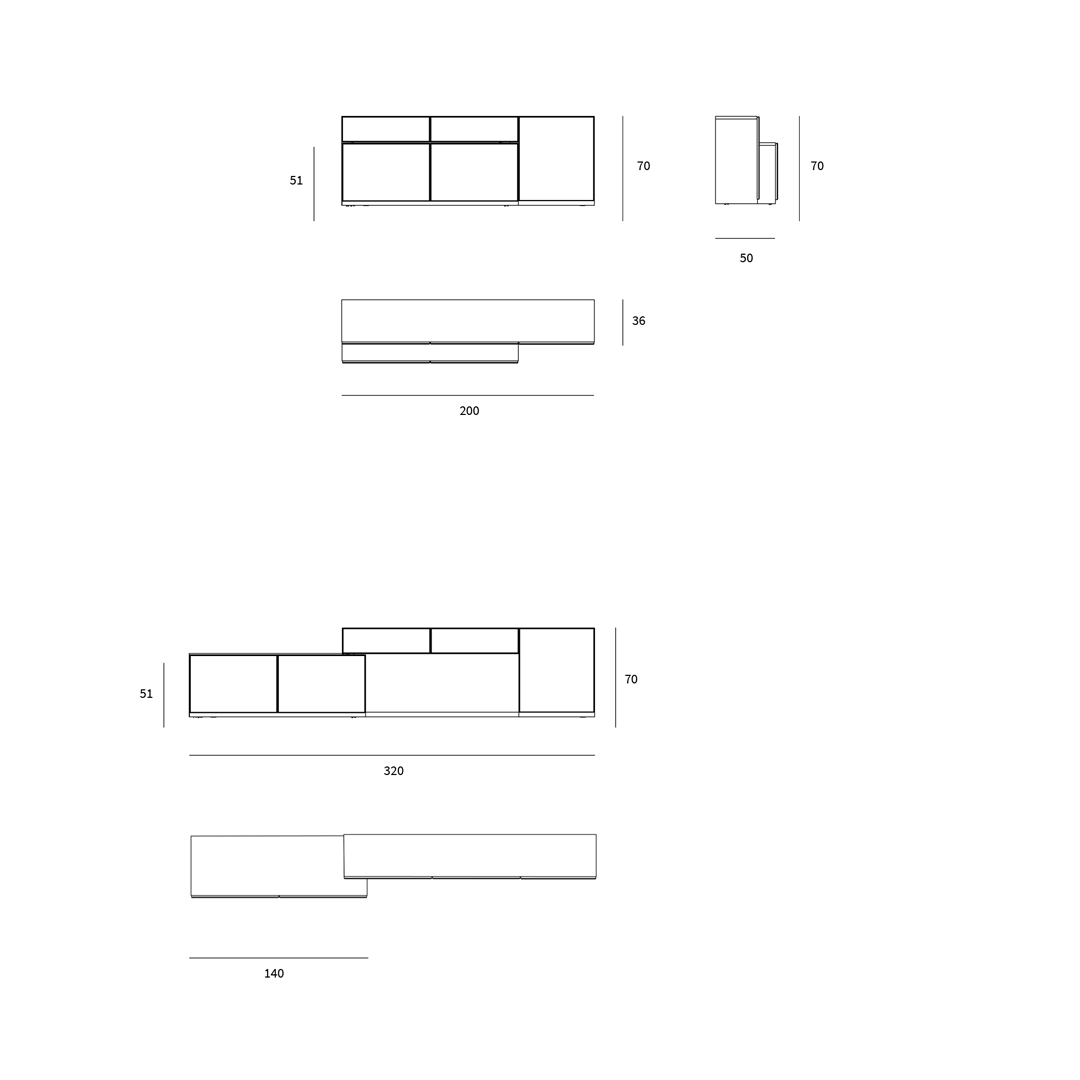 AMAN TAMAN - Kommode