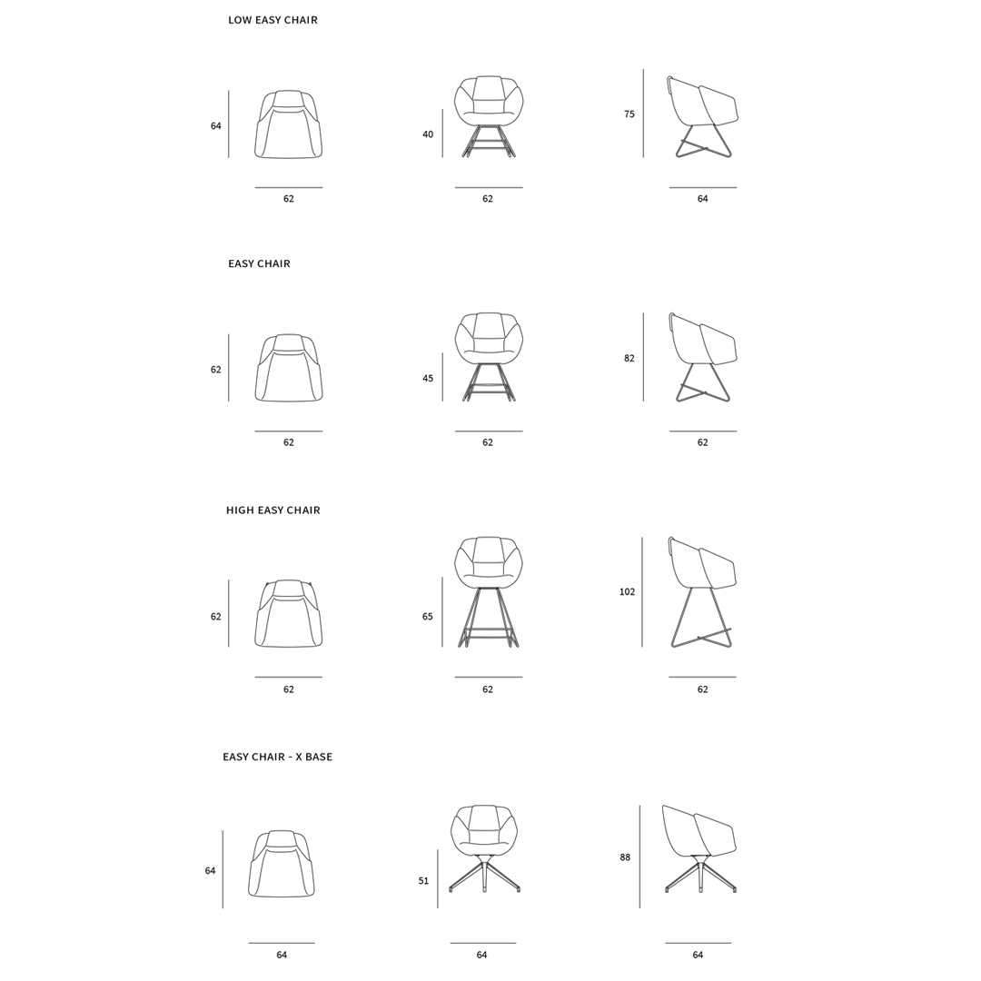RUVO JIHA - Schaukelsessel