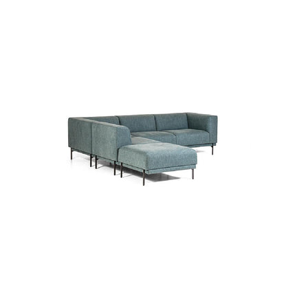 MAJESTIC-Sofa-Trägerelemente aus massiver Buche, verstärkt mit Holzplattenelementen - rechte Seite