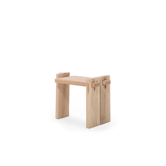NIGHTSTAND ROYAL SPRUCE-aus massivem Fichten- oder Eichenholz, ohne Schrauben, Leim, Metallteile, Farbe-vorne