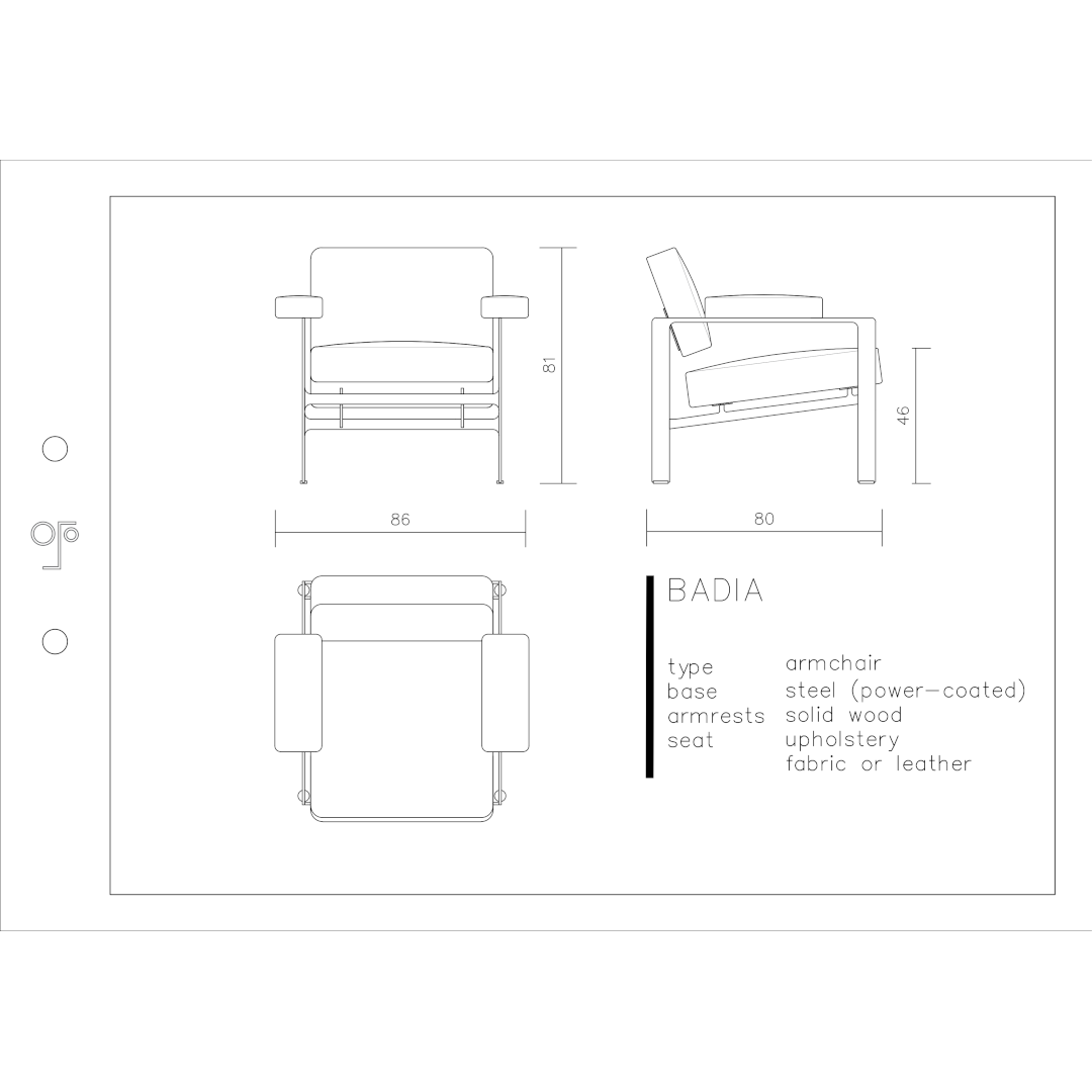 BADIA Sessel