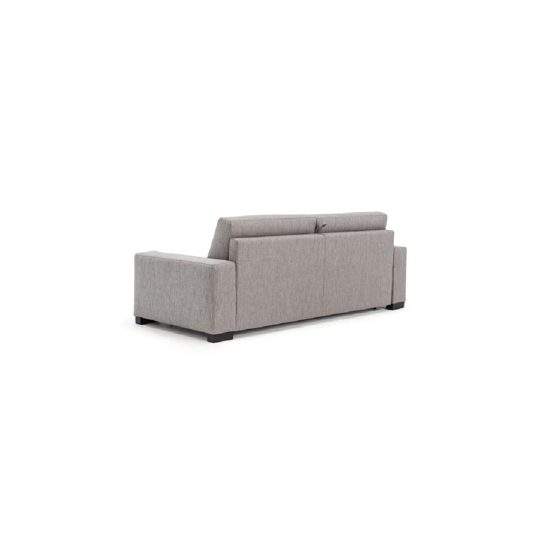 MARKO Schlafsofas - tragende Elemente aus massiver Buche, verstärkt mit Holzplattenelementen - Rückseite