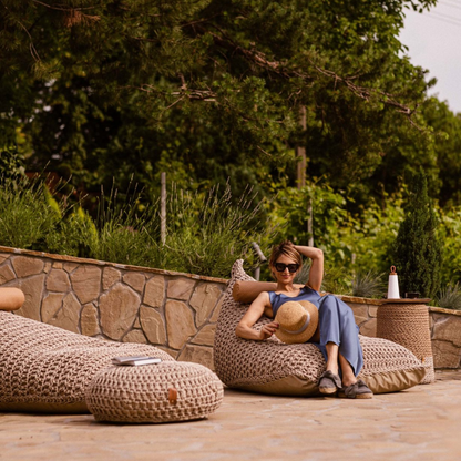 Giga Lazy Bag Liegesessel – Handgemacht für entspanntes Outdoor-Leben