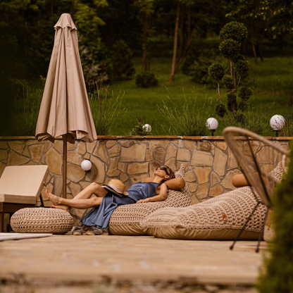 Giga Lazy Bag Liegesessel – Handgemacht für entspanntes Outdoor-Leben