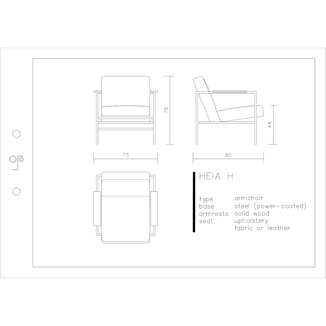 HEIA H Sessel