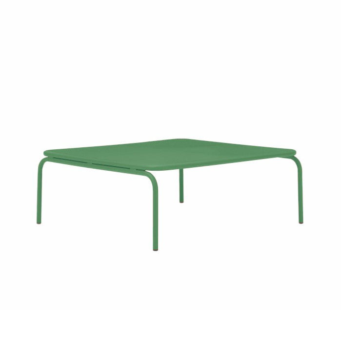 ATAMAN MODULAR SOFA Hocker-Gartenhocker aus pulverbeschichtetem Edelstah-resedagrün-vorne
