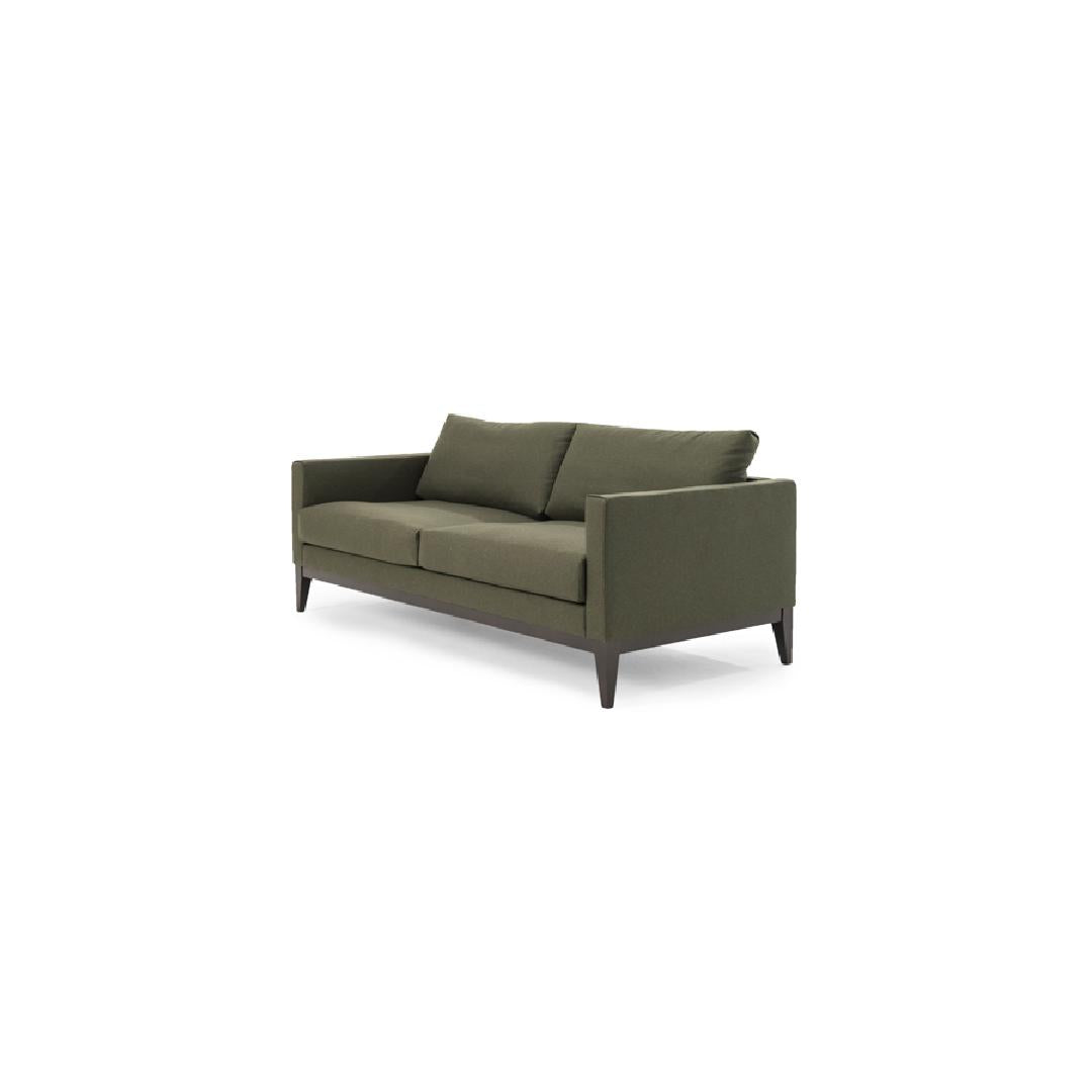 CHELSEA-Designersofa, Gestell aus Massivholz mit Stoffpolsterung-rechts
