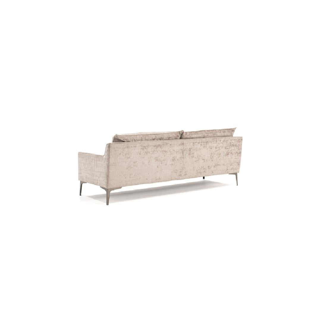 METROPOLIS Sofa-Trägerelemente aus massiver Buche, verstärkt mit Holzplattenelementen - linke Seite