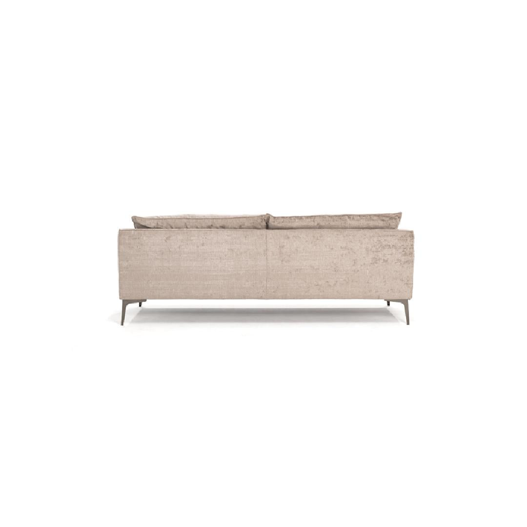 METROPOLIS Sofa-Trägerelemente aus massiver Buche, verstärkt mit Holzplattenelementen-Rückseite