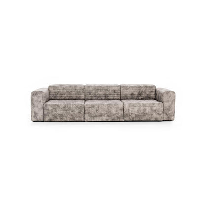 Sofa TOLEDO- Tragende Elemente aus massiver Buche, verstärkt mit Holzplattenelementen-vorne