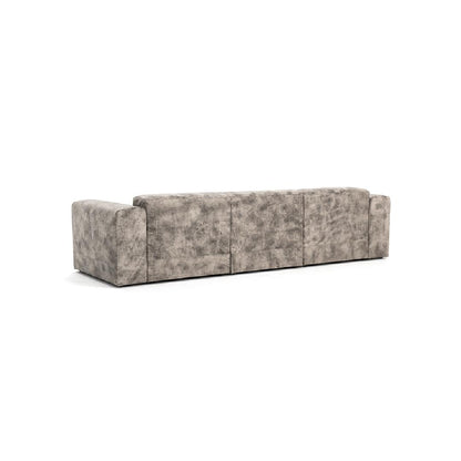 Sofa TOLEDO - tragende Elemente aus massiver Buche, verstärkt mit Holzplattenelementen - Rückseite