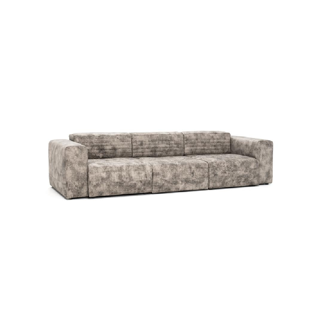 Sofa TOLEDO - tragende Elemente aus massiver Buche, verstärkt mit Holzplattenelementen -vorne