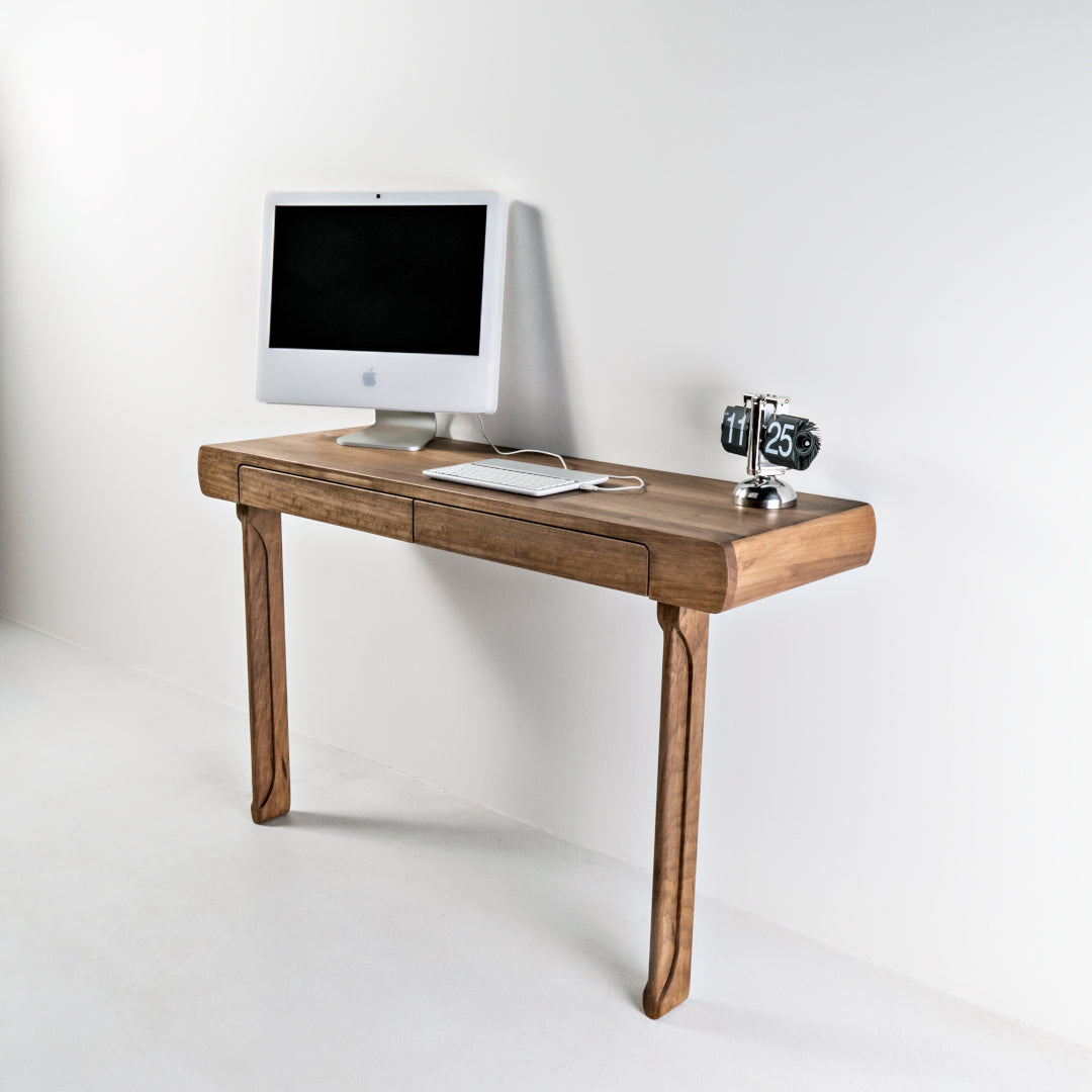 VIZURA-Designer Konsolentisch aus Massivholz-büro