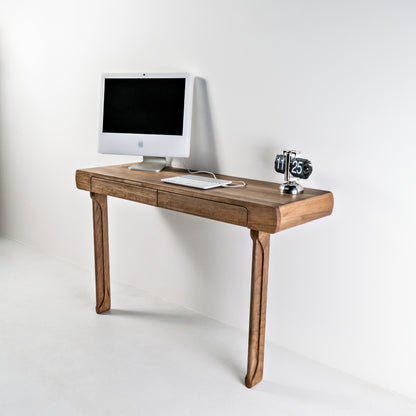VIZURA-Designer Konsolentisch aus Massivholz-büro