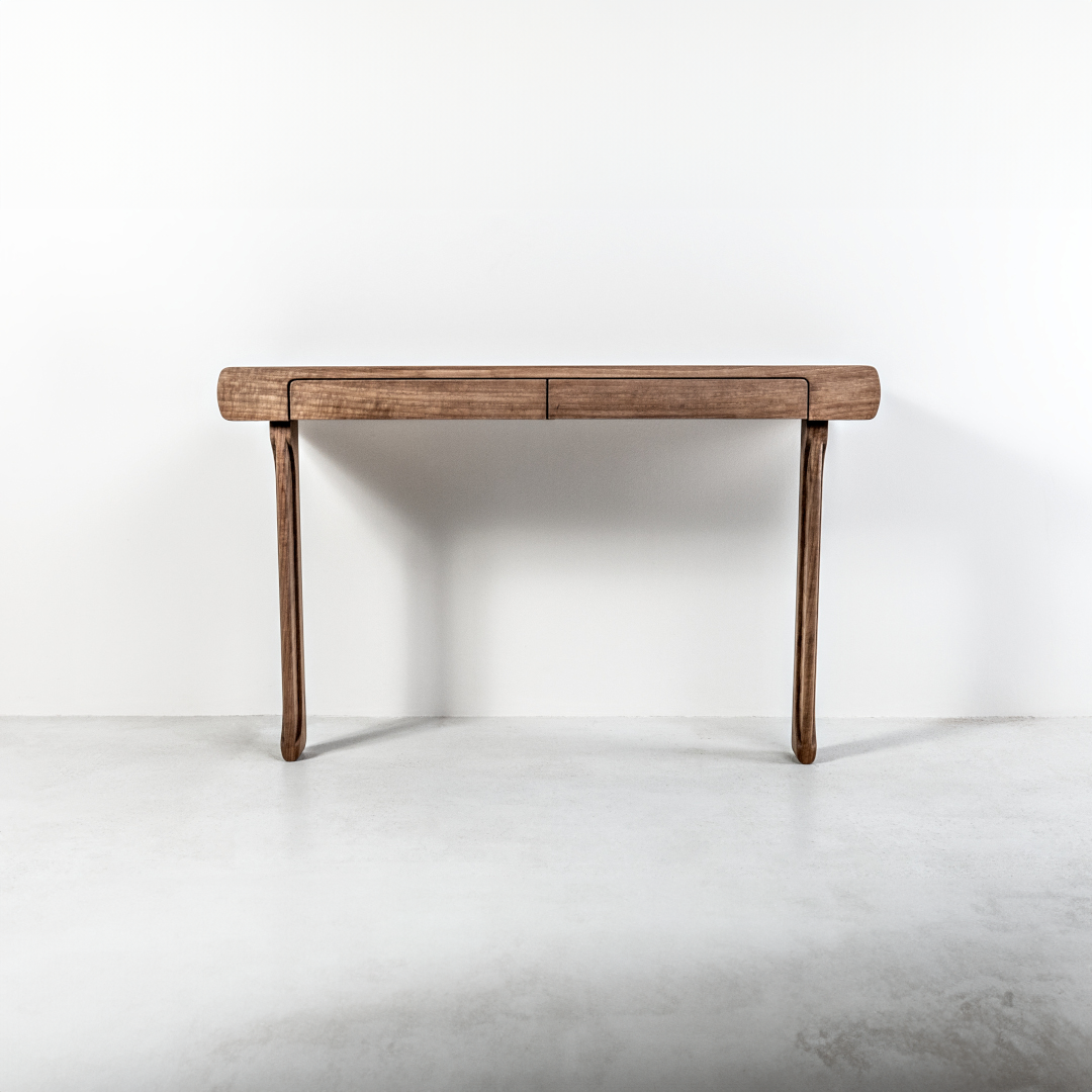 VIZURA-Designer Konsolentisch aus Massivholz-vorne