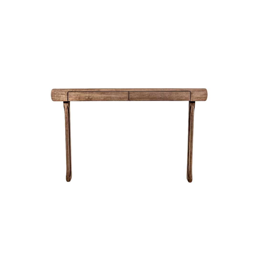 VIZURA-Designer Konsolentisch aus Massivholz